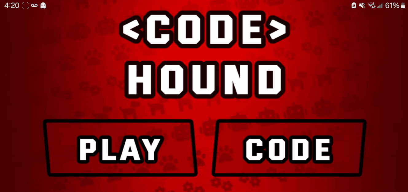 The CodeHound app